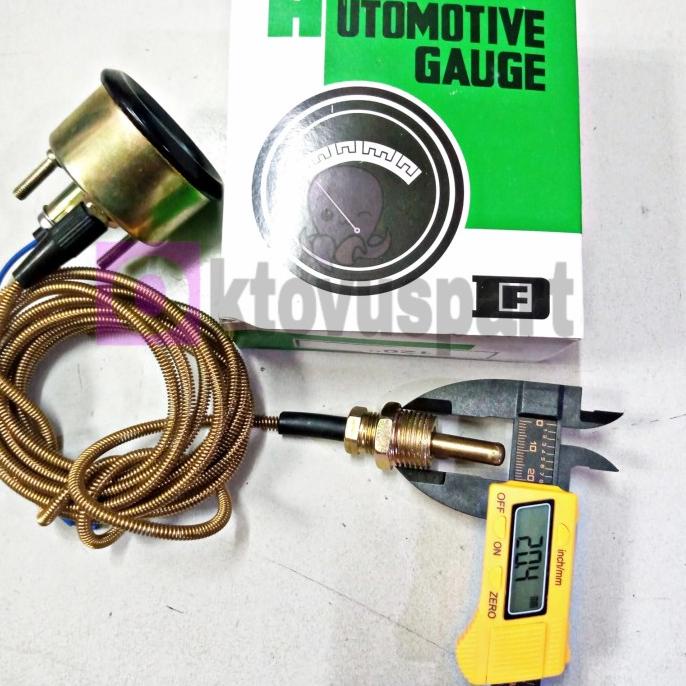 AMPER PANAS/METER TEMPERATUR SUHU AIR UNTUK MOBIL & MESIN 120 INCH