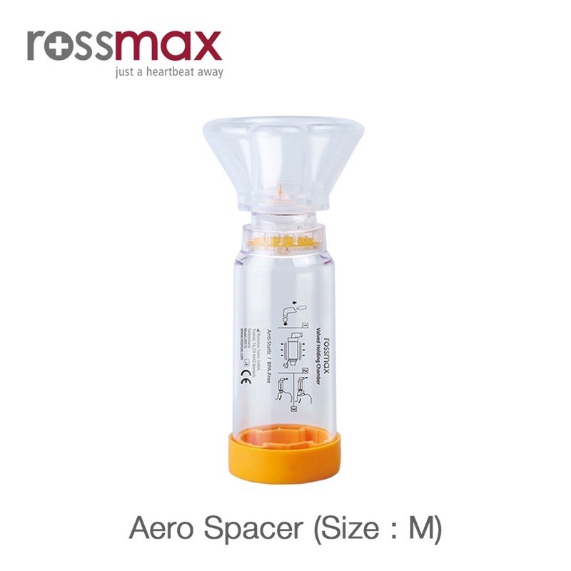 Aerochamber Rossmax/Rossmax Aerospacer AS175 size Bayi Anak Dewasa