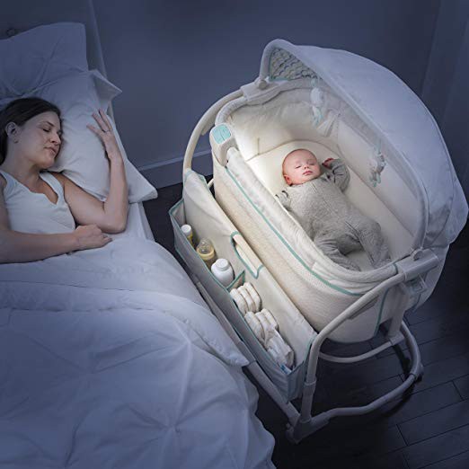 ingenuity dream and grow bedside bassinet deluxe