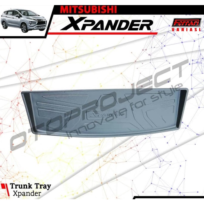trunk tray bagasi belakang mobil xpander / cross ferrari variasi