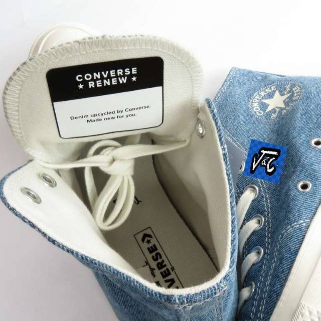 converse denim slip on