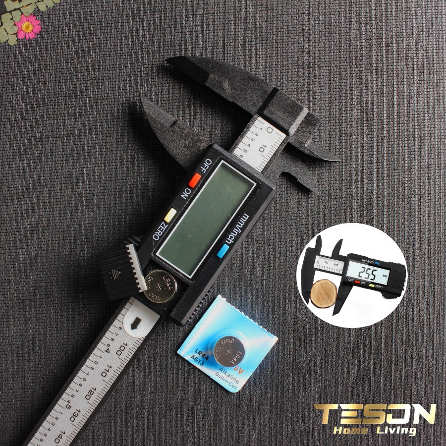 #TERMURAH!!! Jangka Sorong Digital Sigmat Sketmat LCD Vernier Caliper Carbon 150mm