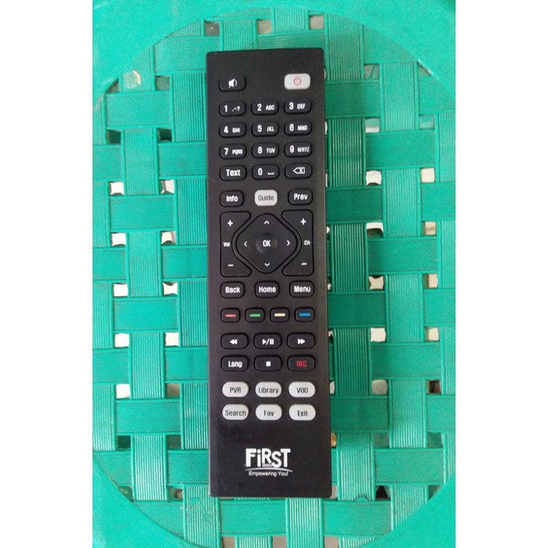 REMOTE TV FIRST MEDIA ORIGINAL