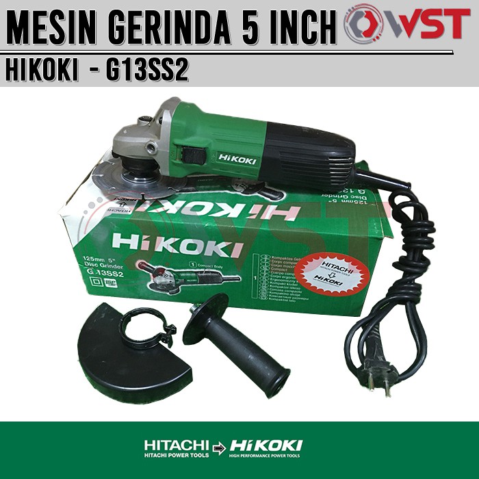 Mesin Gerinda 5Inch Hitachi Hikoki G13SS2 / Grinda Gurinda 580Watt