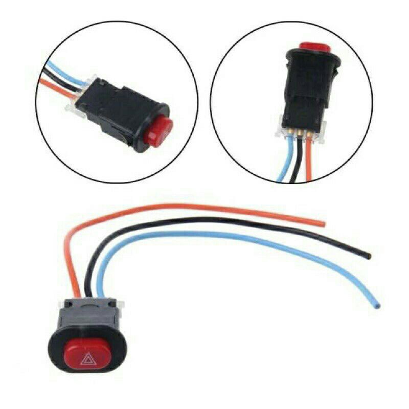 Saklar Tombol Switch On Off Hazard  Lampu Universal Semua Motor