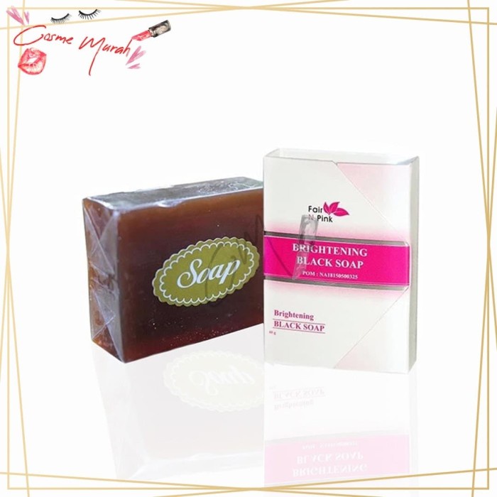 cx51774f Fair N Pink Whitening Black Soap / Sabun Batang Hitam Pemtih Tubuh Qs20A1S