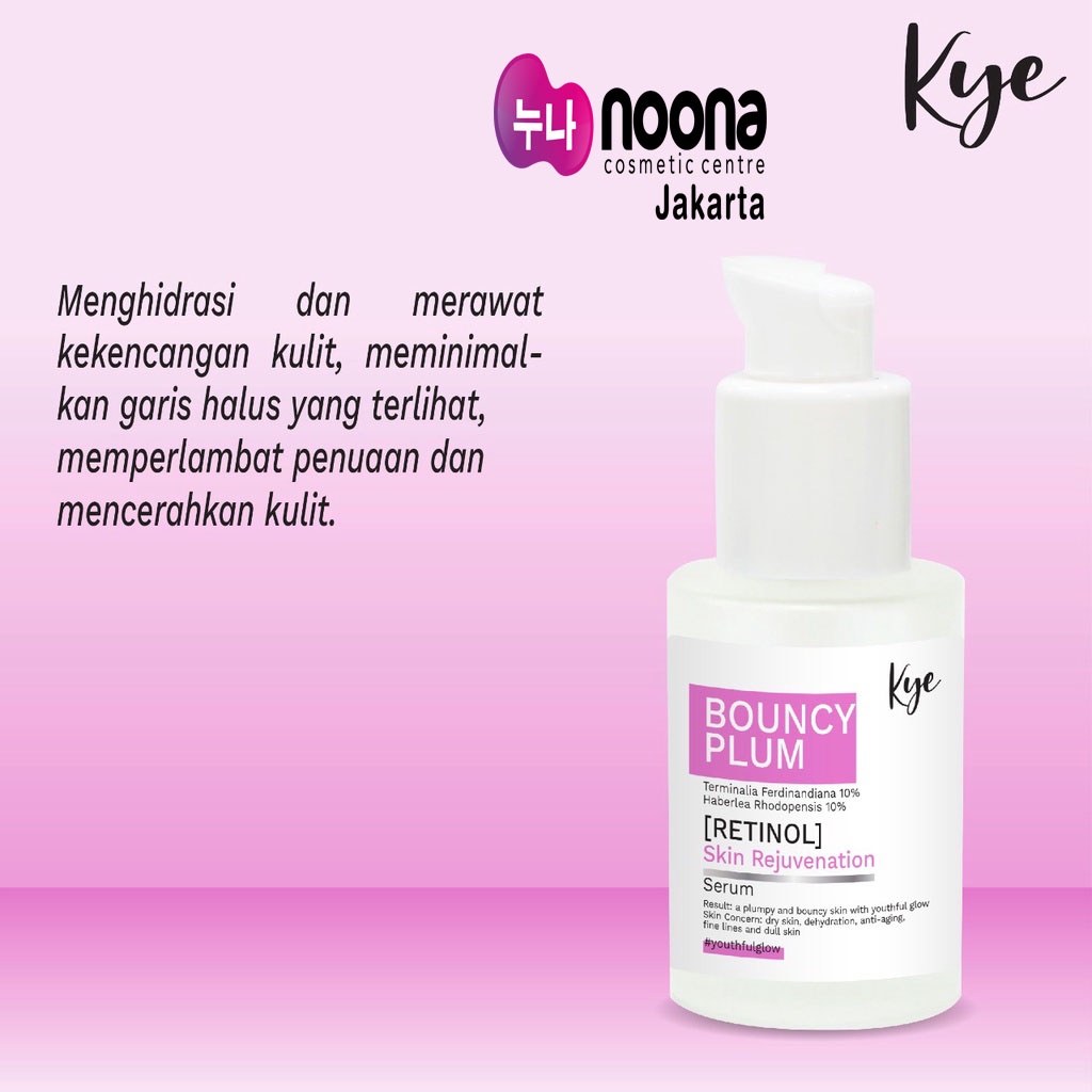 KYE BOUNCY PLUM SERUM - 30ML BOTOL