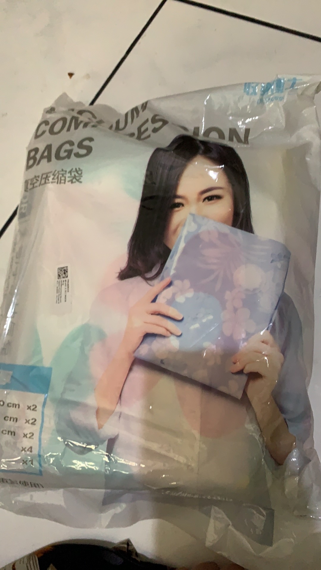 Plastik Vacuum Kompres Untuk Pakaian Handuk Celana 1 Pcs 40 X 60 Cm