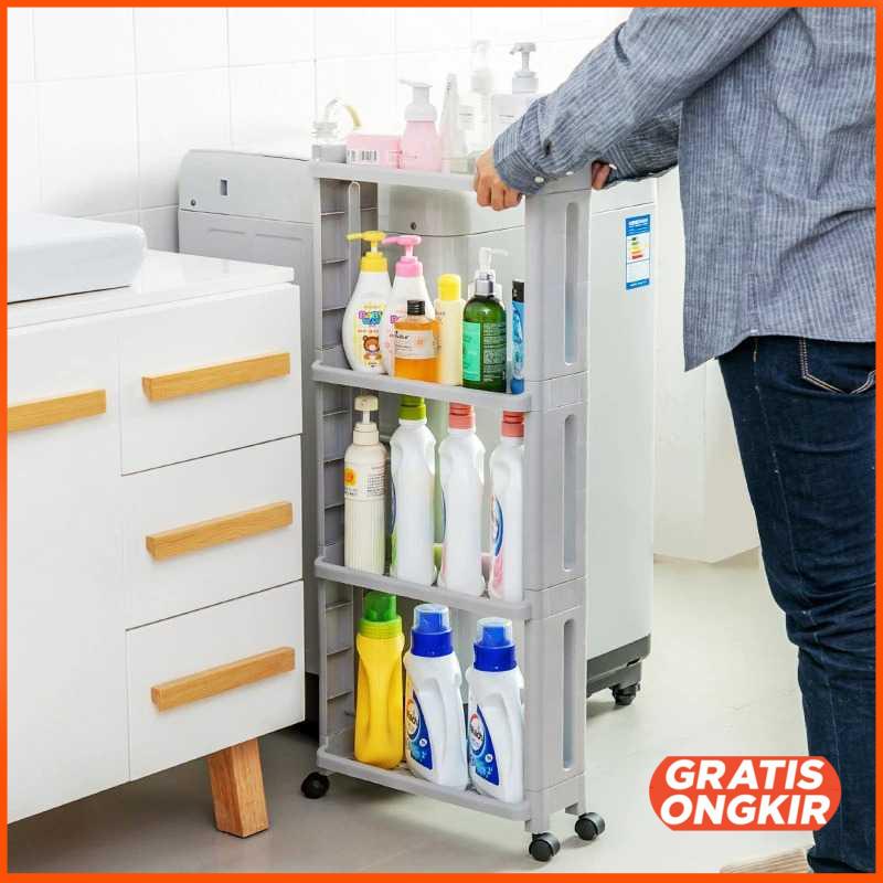 Rak Penyimpanan Organizer Dapur Storage Rack Tray 30-00843 3 layer