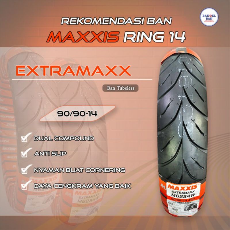 ban maxxis Extramaxx 90/90-14
