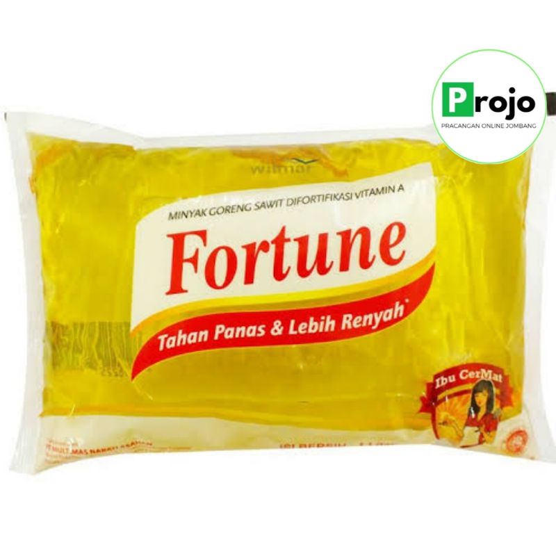 

Minyak Goreng Fortune 1 Liter Kemasan Bantal