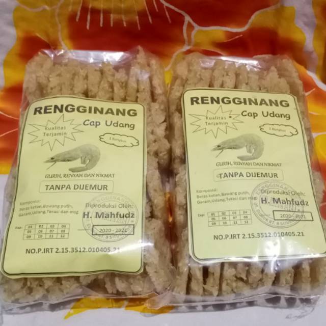 

Rengginang Situbondo rasa Udang