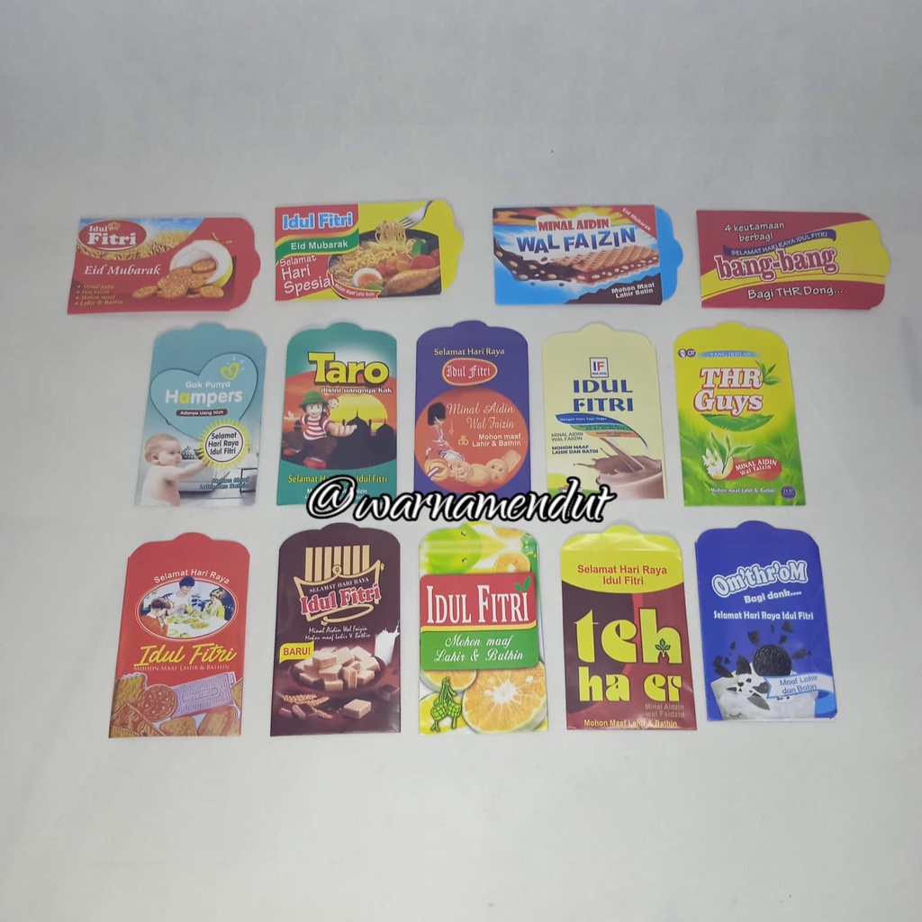 

Amplop lebaran THR amplop Idul Fitri isi 7x10cm 5pcs WMO AP01
