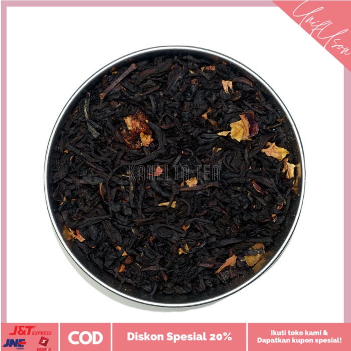 

⭐COD⭐ STRAWBERRY CRÈME/ KANELIA Premium Black Tea / Teh Hitam Strawberry