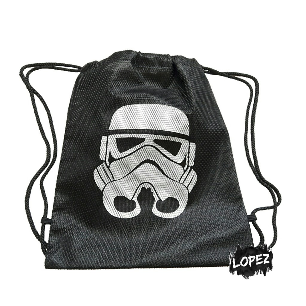 Tas Jaring Storm Trooper / Tas Serut Star Wars