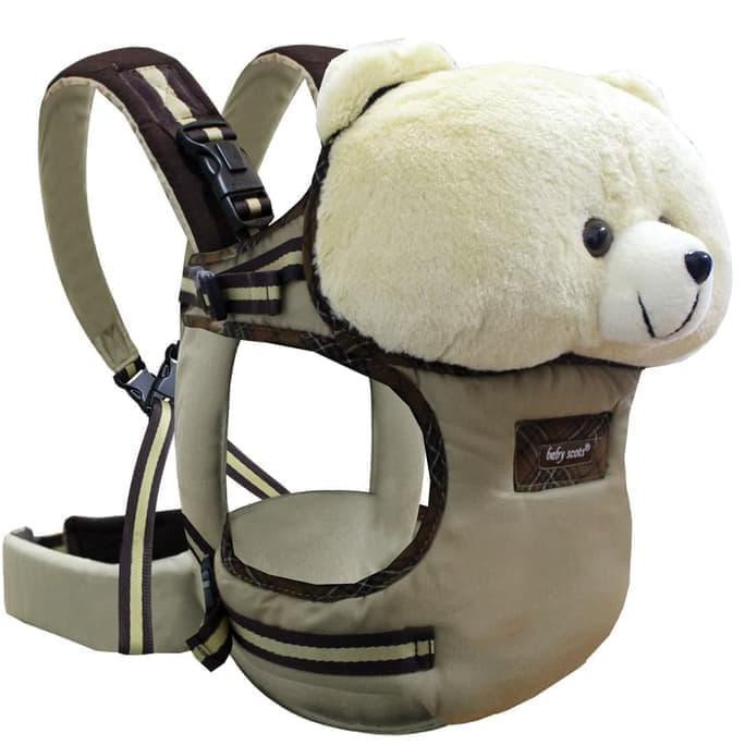 Termurah Baby Scots Gendongan Bayi Baby Scots Boneka- Baby Carrier Isg004 . - Coklat