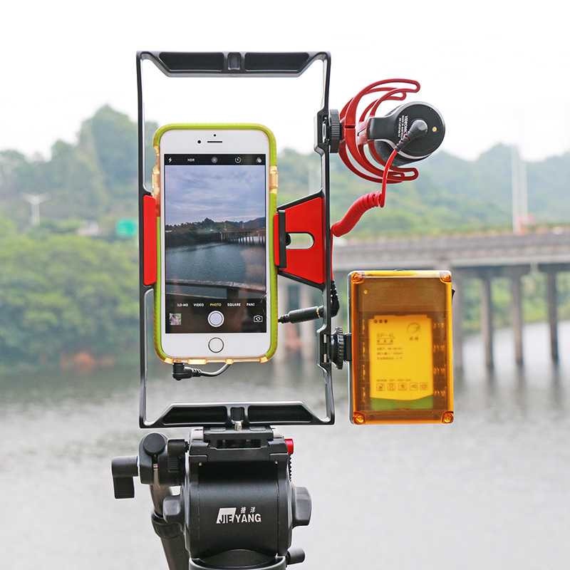 Handheld U-Rig Stabilizer Holder Smartphone HP 4-7 Inch 2 Hot Shoe