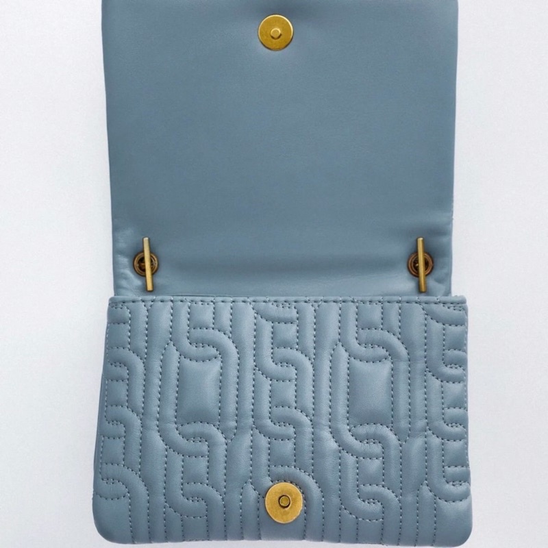 Zr mini quilted crossbody