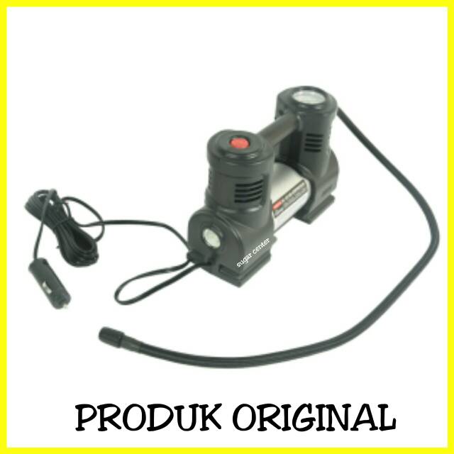 Coido Pompa Ban Portable Dengan Lampu 100 PSI/Pompa Ban Mobil/Pompa Ban Darurat/Air Compressor