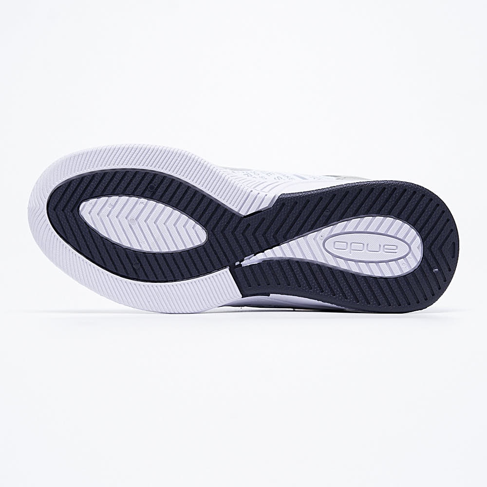 Ando Official Sepatu Sneakers Ivonka Wanita Dewasa - Abu-Abu Muda/Biru Tua/Putih-3