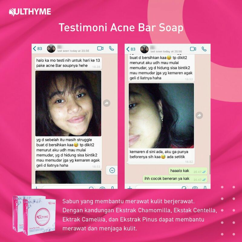 ACNE BAR SOAP ULTHYME