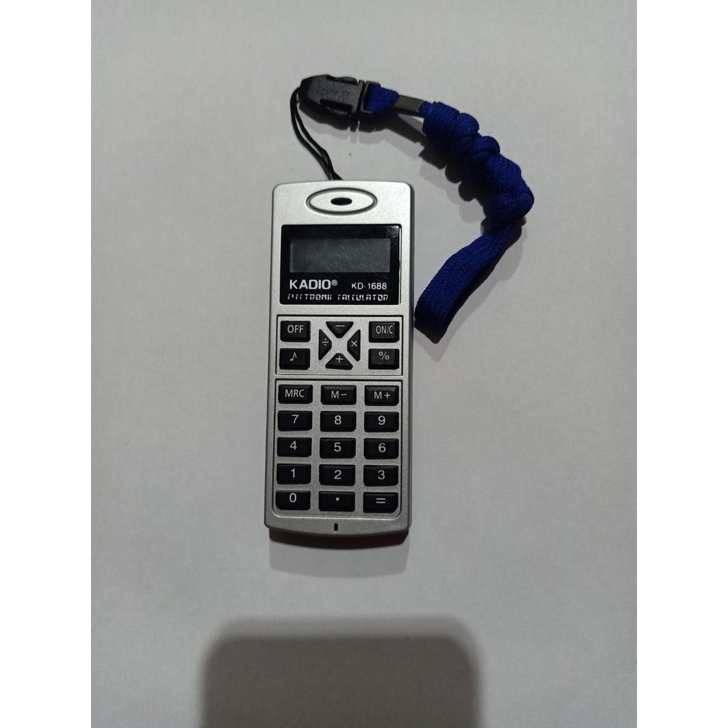 

Kalkulator Mini model seperti HP, 8 digit, Kaido 1688