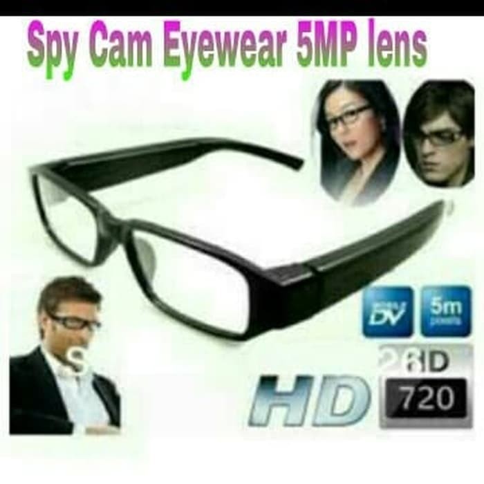 KACAMATA youtube bisa rekam video VLOG mini spy camera eyewear glasses