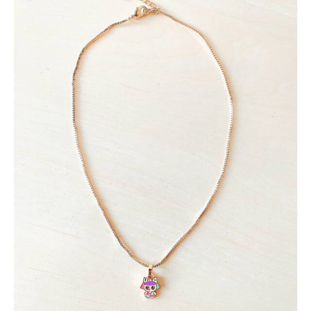 Kalung Anak LOL Purple Gold Xuping