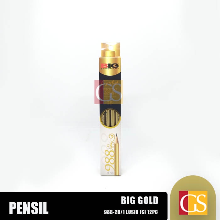 

PENSIL BIG 2B GOLD LUSIN