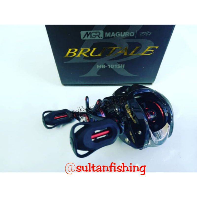 Reel BC Maguro BRUTALE MB 101-SH Handel Kiri  |  Reel Bait Casting  |  Joran Bait Casting