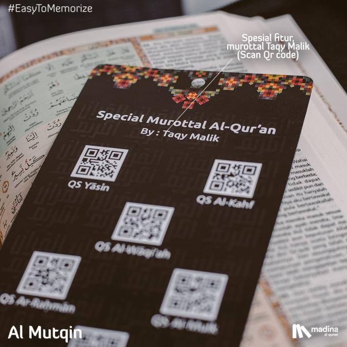 Al Quran/Alquran Hafalan Terjemah Tajwid Madinah Ustmani Resleting A5 CUCI GUDANG