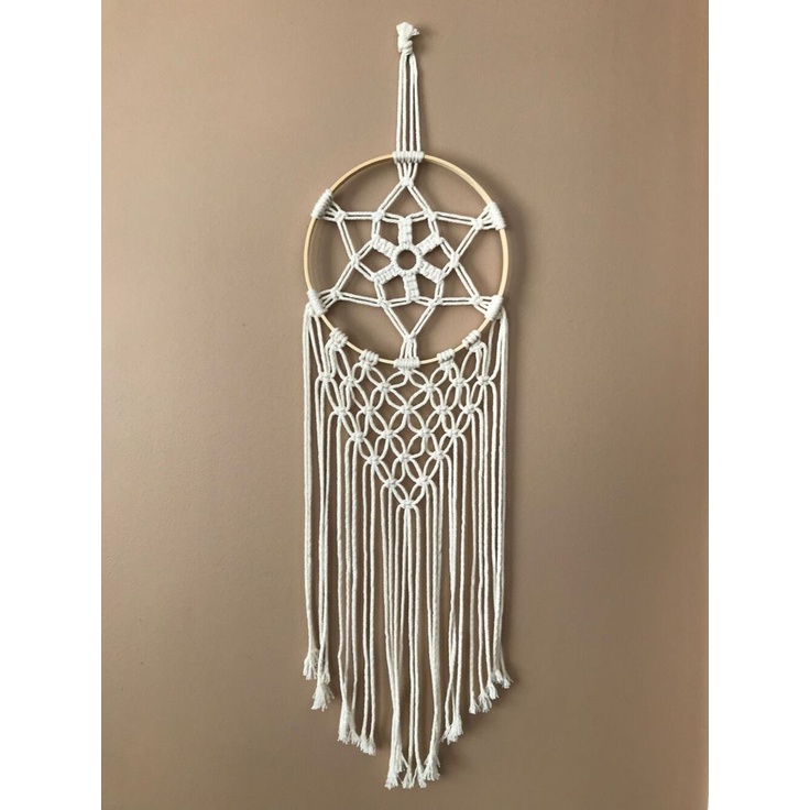 [READYSTOCK] macrame wall hanging/ macrame dreamcather/makrame hiasan dinding DRC04