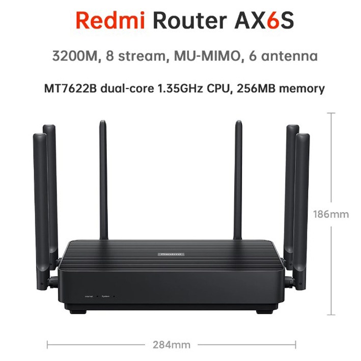 Redmi AX6S Router  Wifi 6 AX 6S Mesh Wifi6 AX3000 AX6000 AX9000