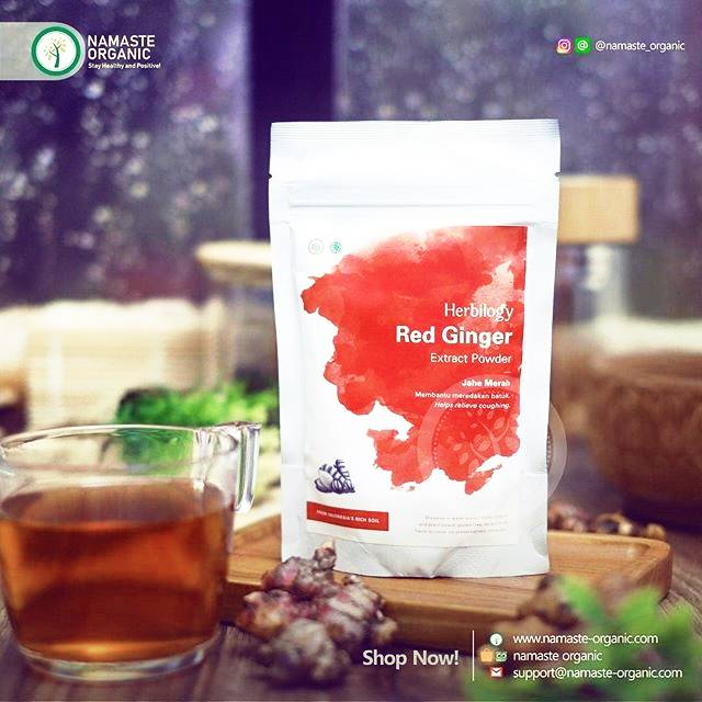 

HERBILOGY RED GINGER ECTRACT POWDER - JAHE MERAH 100GR