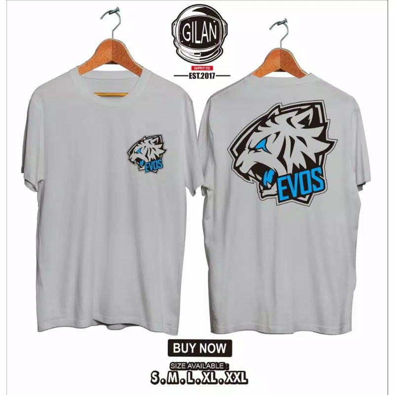 Kaos Baju Evos Logo Game Team Mobile Legend