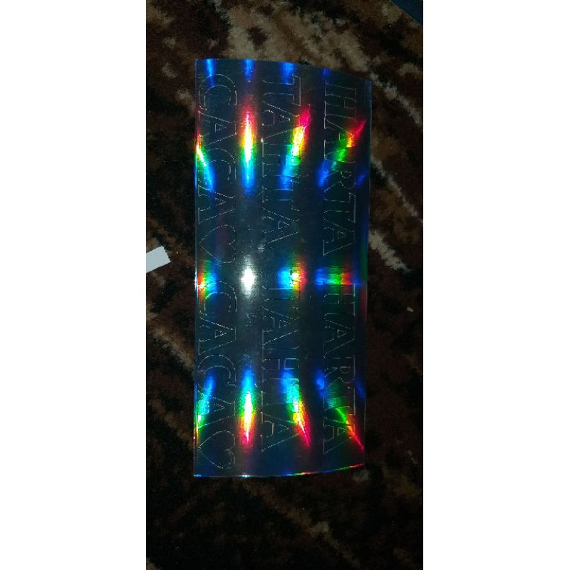 

Stiker Hologram