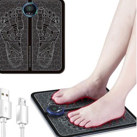 Terlaris.. Electric EMS foot massager machine foot massage pad mat
