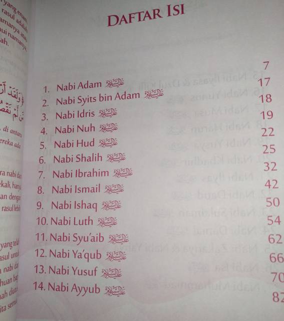 Buku Kisah 25 Nabi Dan Rasul Seri Anak