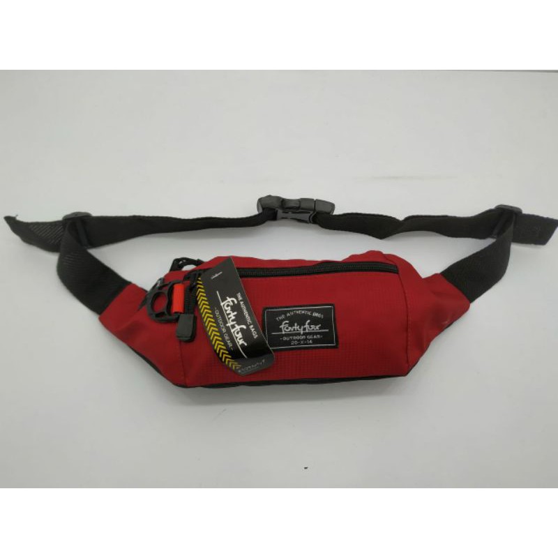 Tas Waist Bag Pria Fourty four Original produk