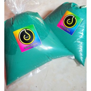  Cat  tembok  kemasan 1kg warna  hijau  tosca  Shopee Indonesia