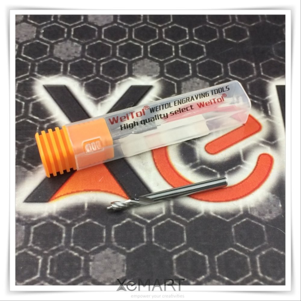 

Straight Slot Cutter 1.5mm Tungsten Acrylic Lettering Cutting Tool 1.5x3.175x1.5x38 Grade 5A CNC End