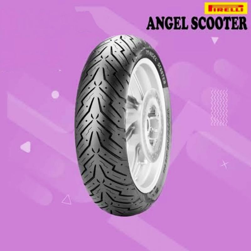 BAN PIRELLI ANGEL SCOOTER 110/70-14 RING 14 R14 R 14 TUBELESS ORIGINAL not pilot stret 2 pilot moto 