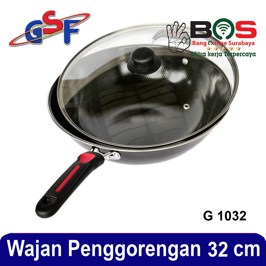 Panci Wajan Anti Lengket Panci Enamel GSF 1032 GSF-1032 GSF1032