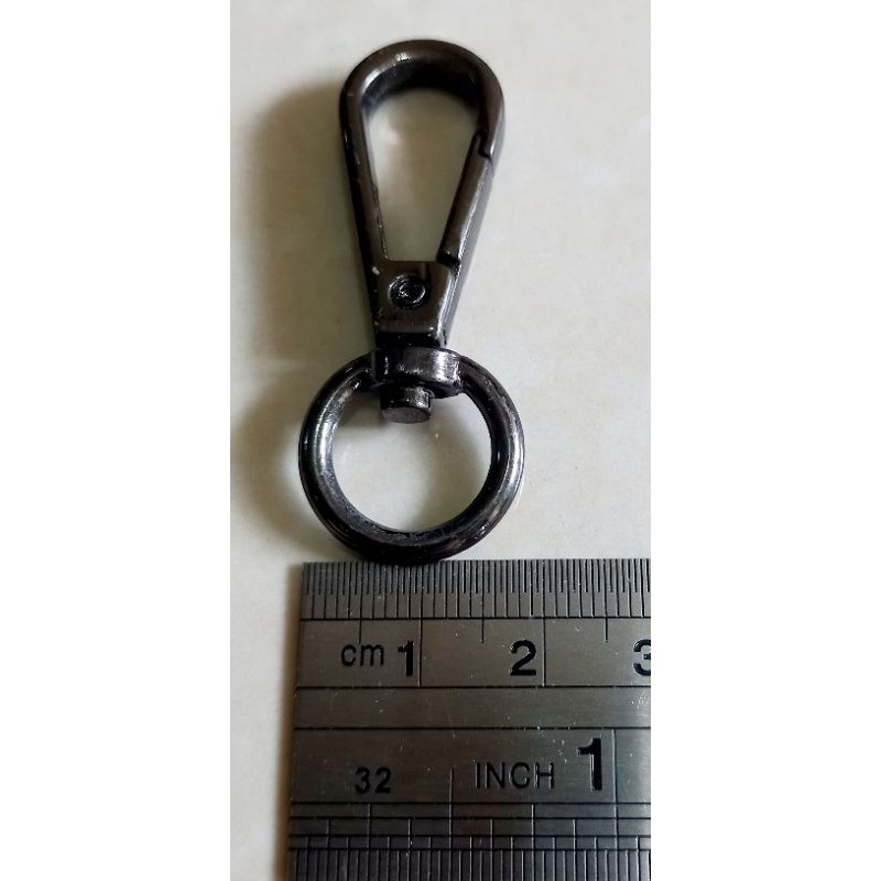 pengait tas besi anti karat 1,5cm/kew kew kait tas import /cantolan tas import