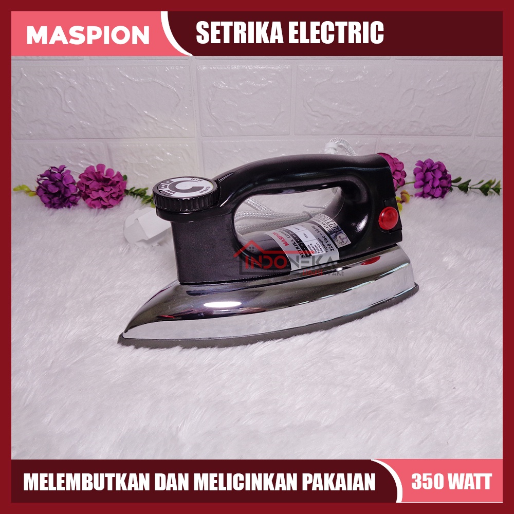 beli satuan harga grosir   maspion setrika listrik anti lengket ha 90