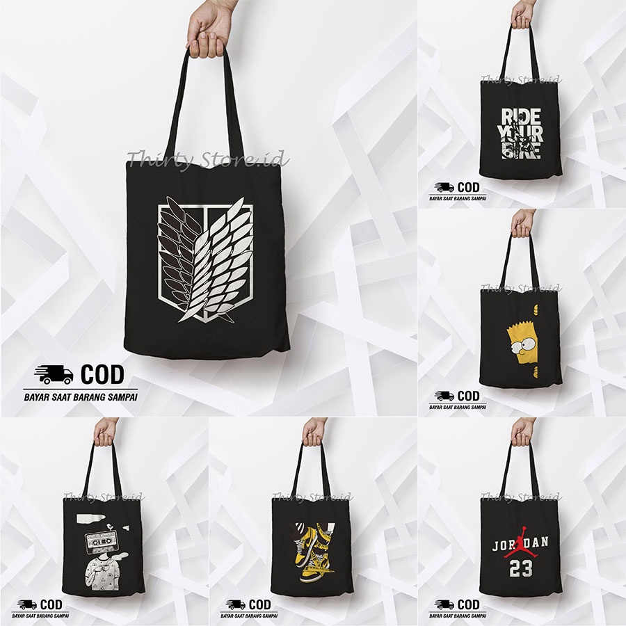 Tas Totebag Tote Bag Terlaris / Tote Bag Terbaru | Thirtystore.Id