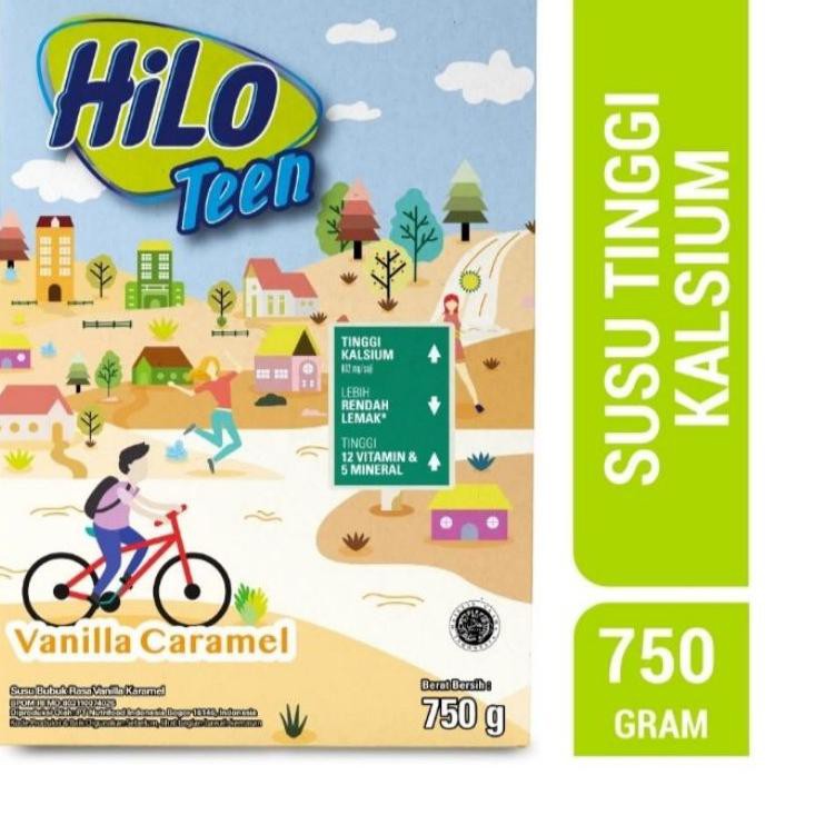 

(PROMO TERBARU) HILO Teen Vanilla Caramel/Chocelate 750gr