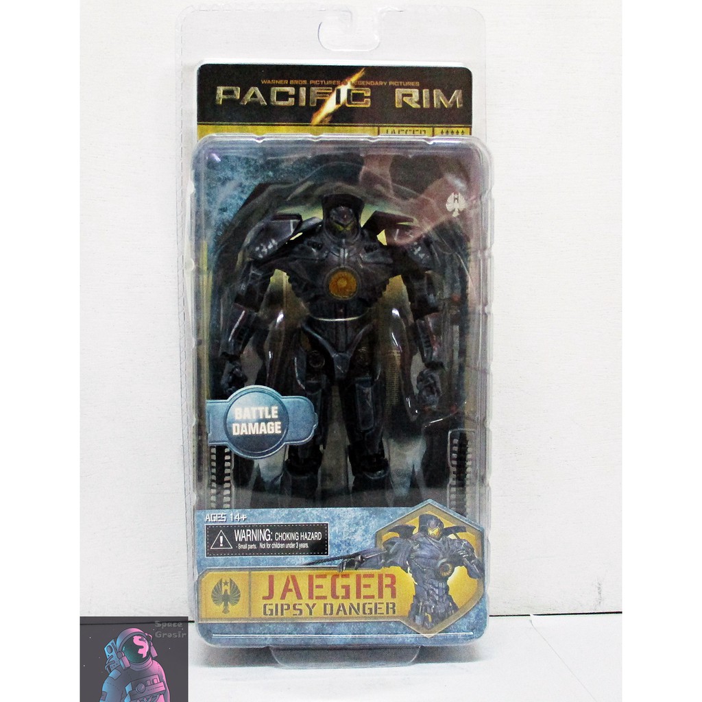 Action Figure Neca Pacific Rim Gipsy Danger Battle Damage