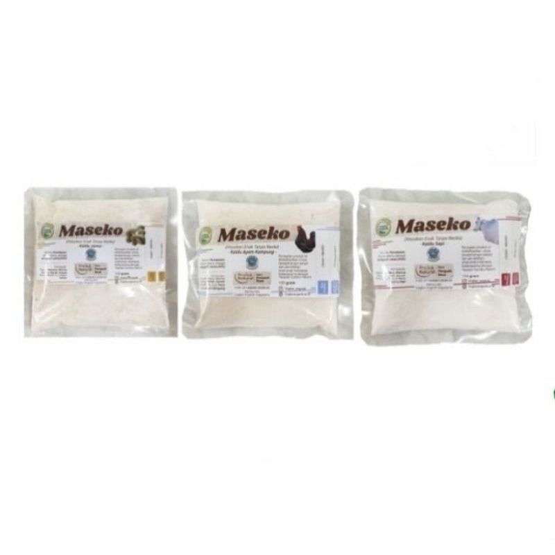 

Maseko Refill Kaldu Organik Sapi/Ayam/Jamur Non MSG lingkar Organik 100gr