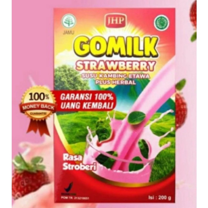 

GOMILK 200gram - SUSU KAMBING ETAWA PLUS HERBAL